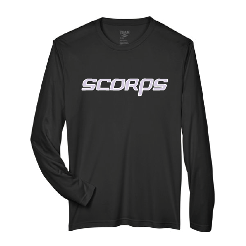 Mens LS Dri Fit - Scorps - Black