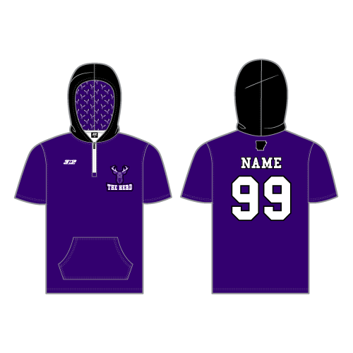 The Herd Sublimated SS Diamond Hoodie