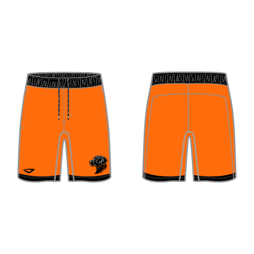Retrievers Lacrosse Mens Short - Orange